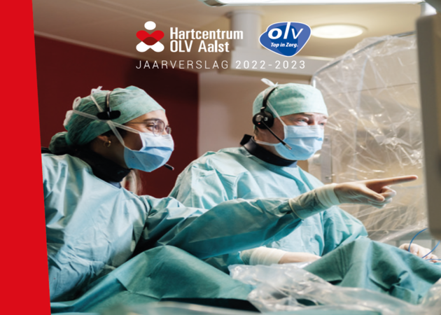 Hartcentrum OLV Aalst-jaarbrochure 2022-2023 (cover)