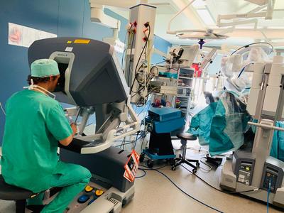 Robotchirurgie wordt bij OLV ook toegepast bij bepaalde gynaecologische ingrepen
