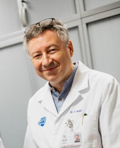Dokter Frank Nobels, diensthoofd Endocrinologie OLV Ziekenhuis Aalst-Asse-Ninove