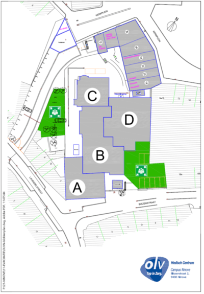 Grondplan Campus Ninove