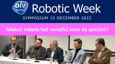 OLV Robotic Week - panelgesprek