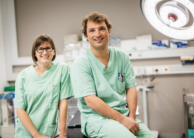 Dr. Despierre en Dr. Traen, experten robotchirurgie voor gynaecologische tumoren