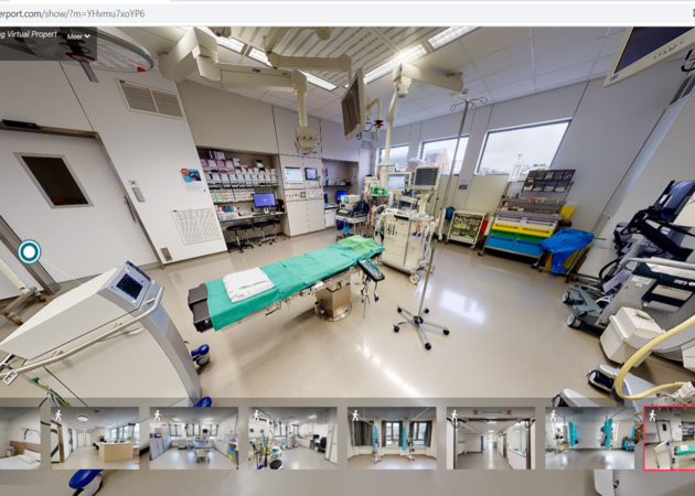Breng een virtueel 3D-bezoek aan het OK en de dagkliniek op Campus Asse