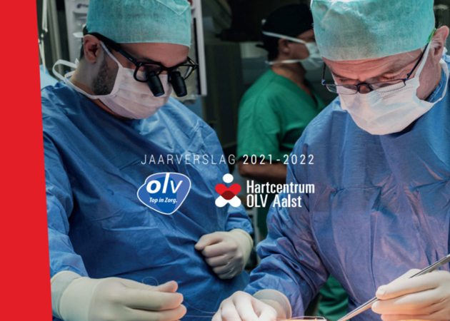 Hartcentrum OLV Aalst - jaarbrochure 2021-2022 (cover
