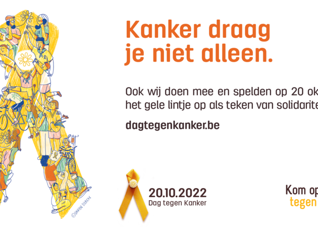 Dag tegen kanker 2022 banner