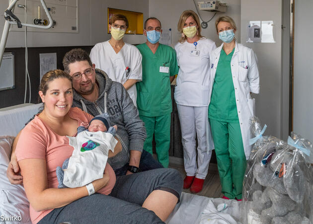 1000ste bevalling van 2022 bij OLV Aalst