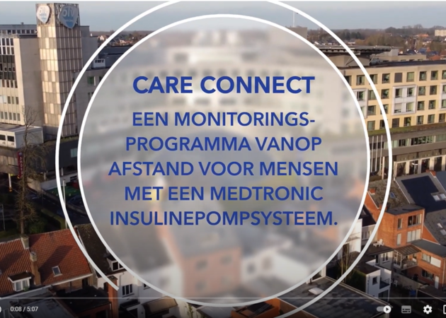 Care Connect - telemonitoring van patiënten met diabetes  type 1 (medtronic)